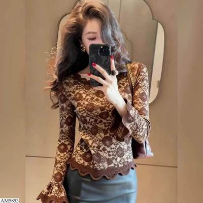 AM5853 ÁO HỌA TIẾT CHO NỮ