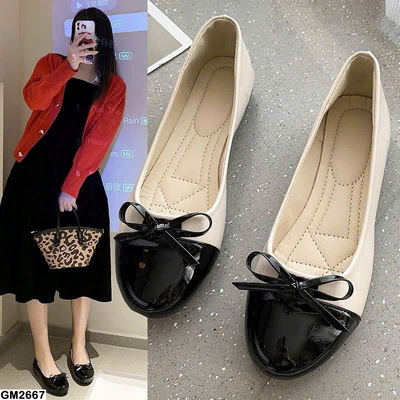 GM2667 GIÀY BỆT ĐÍNH NƠ NỮ