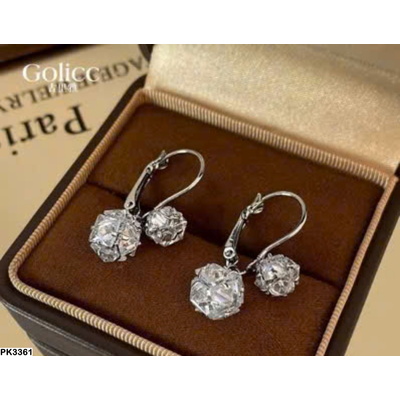 PK3361  HOA TAI ĐÍNH ĐÁ ZIRCON