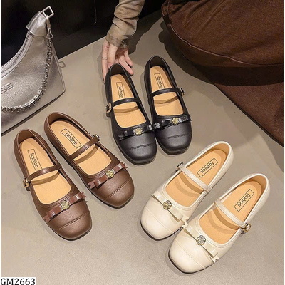 GM2663 GIÀY BÚP BÊ NƠ CHO NỮ