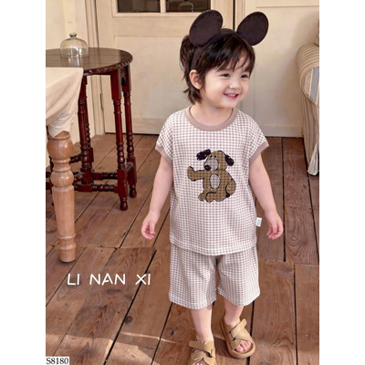 S8180 SET CARO GẤU XINH XẮN LINANXI