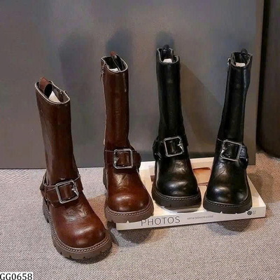 GG0658 BOOT CAO CỔ BÉ GÁI HÀN QUỐC