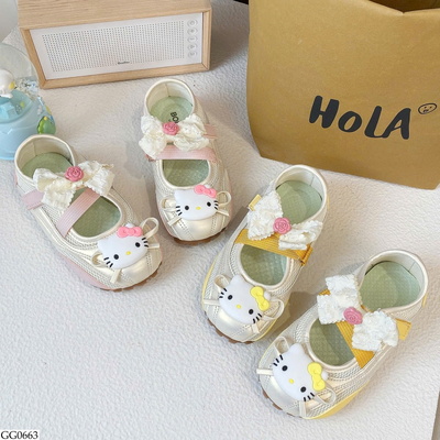 GG0663 GIÀY KITTY CHO BÉ GÁI