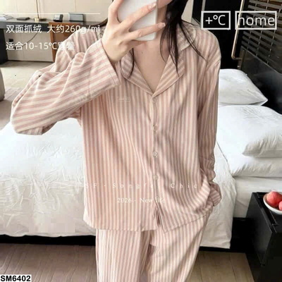 SM6402  BỘ NGỦ KẺ SỌC NỮ