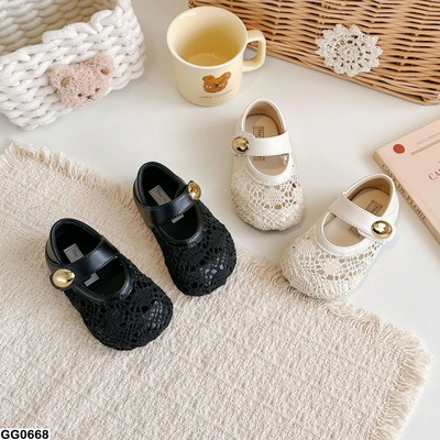 GG0668  GIÀY BÚP BÊ MŨI ĐAN LƯỚI