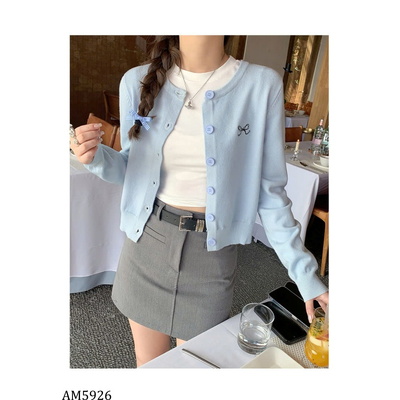 AM5926 ÁO KHOÁC CARDIGAN MỎNG HÌNH NƠ