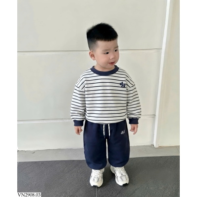 VN2908.03 BỘ NỈ KẺ CHO BT