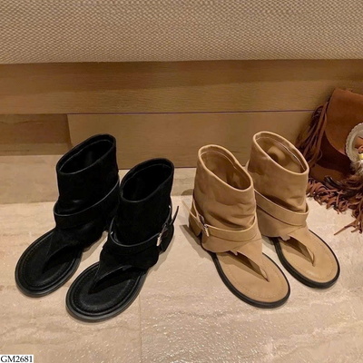 GM2681 DÉP XỎ NGÓN CỔ BOOT CHO NỮ