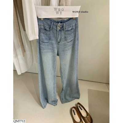 QM7712 QUẦN JEAN SUÔNG HÃNG W.G.W.E