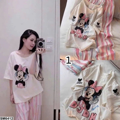 SM6412 SET BỘ NGỦ MẶC NHÀ NỮ