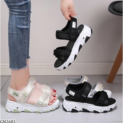 GM2683 DÉP SANDAL THỂ THAO ĐẾ DÀY QUAI DÁN