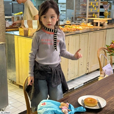 AG0860 ÁO LEN TĂM IN CHỮ ADBABY