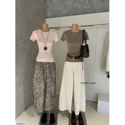 AM6011 ÁO THUN CỔ TRÒN BASIC E.N.E.N ( W.G.W.E )
