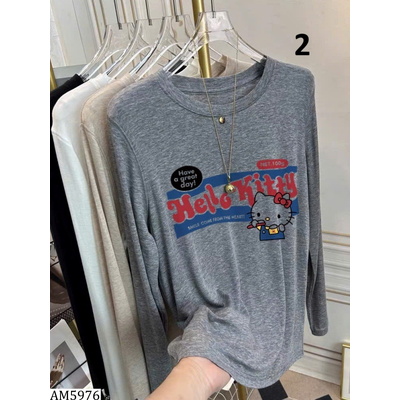 AM5976 ÁO THUN DÀI TAY KITTY