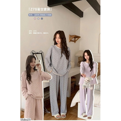 SM6435 BỘ NGỦ MẶC NHÀ CHO NỮ