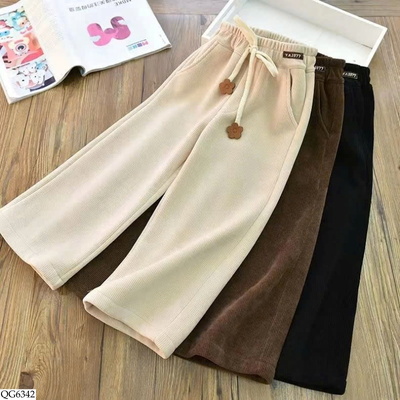 QG6342 QUẦN NỈ ỐNG RỘNG CHO BÉ