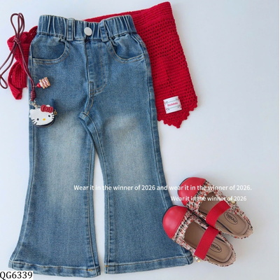 QG6339 QUẦN JEAN ỐNG LOE CHO BG