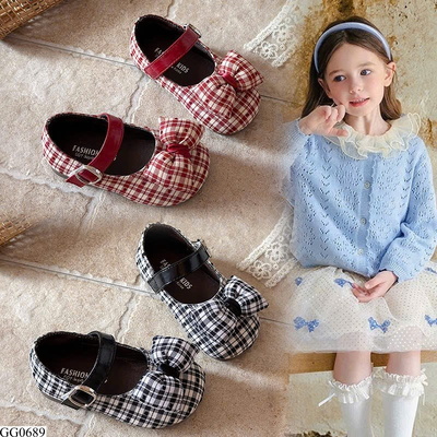 GG0689 GIÀY BÚP BÊ NƠ KẺ BÉ GÁI