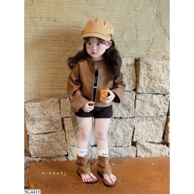 SG4415 ÁO KHOÁC PHỐI QUẦN SHORT CHO BG