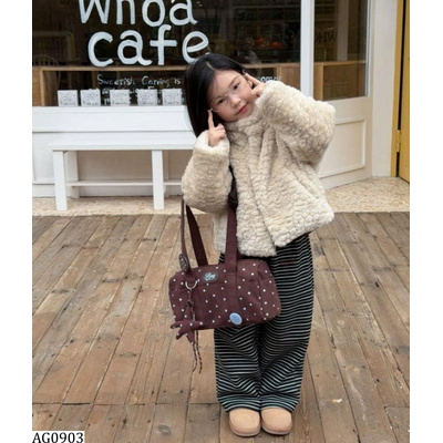 AG0903 ÁO KHOÁC LÔNG CỪU AMBB