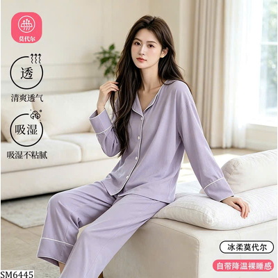 SM6445 BỘ PIJAMA MẶC NHÀ CHO NỮ