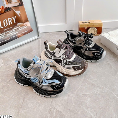 GT3759 GIÀY THỂ THAO ĐẾ CAO CHO BÉ