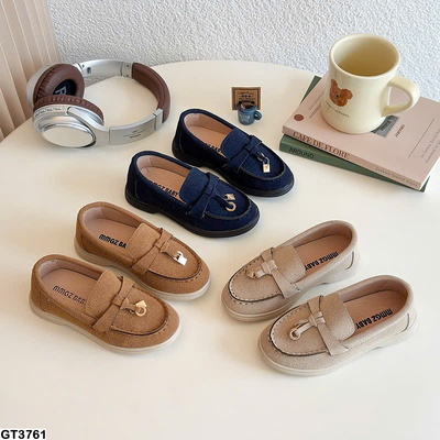 GT3761 GIÀY LOAFER DA LỘN CHO BÉ TRAI